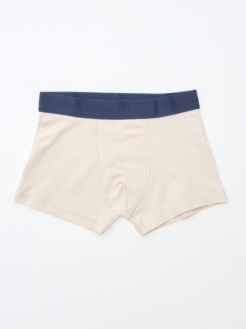 Set di 5 boxer tinta unita e stampati - Kiabi