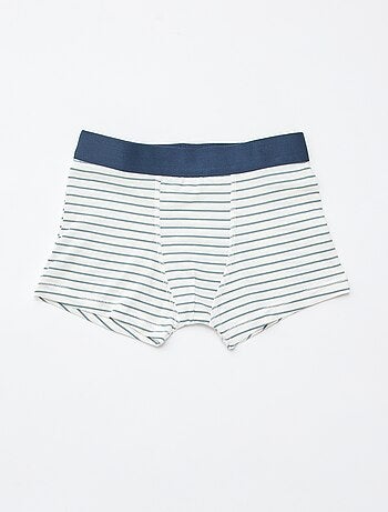 Set di 5 boxer tinta unita e stampati