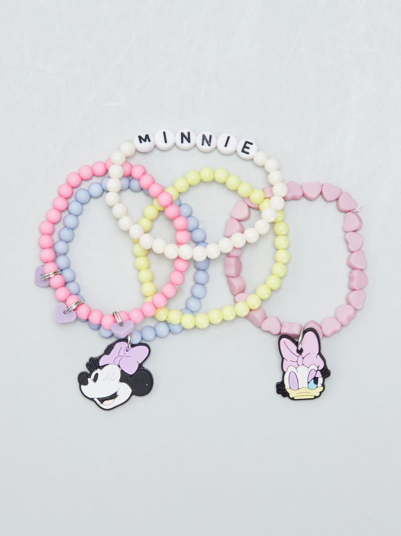 Set di 5 bracciali 'Paperina e Minnie' ROSA - Kiabi