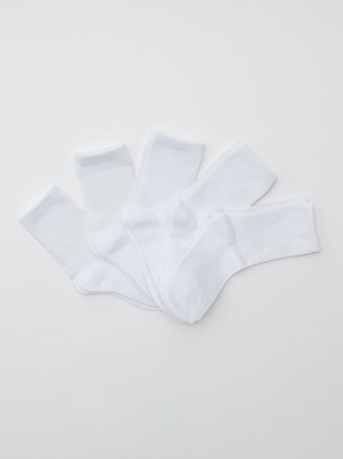 Set di 5 calzini sportivi - Kiabi