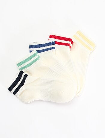 Set di 5 calzini sportivi