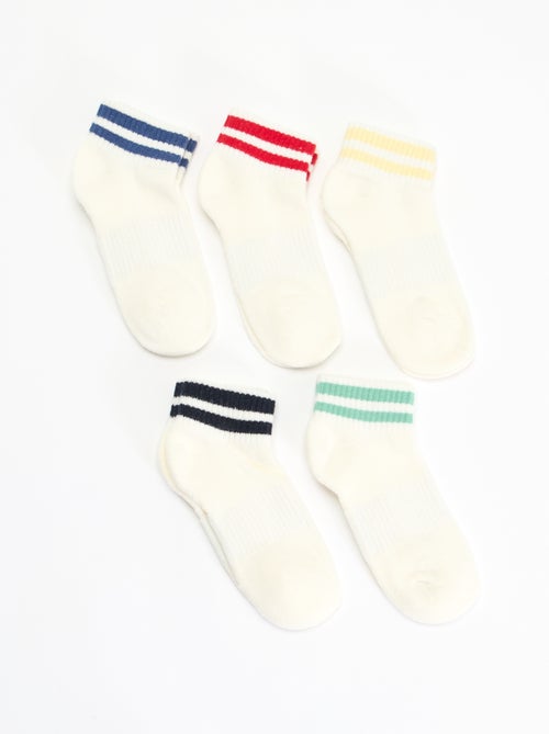 Set di 5 calzini sportivi - Kiabi