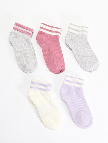 Set di 5 calzini sportivi