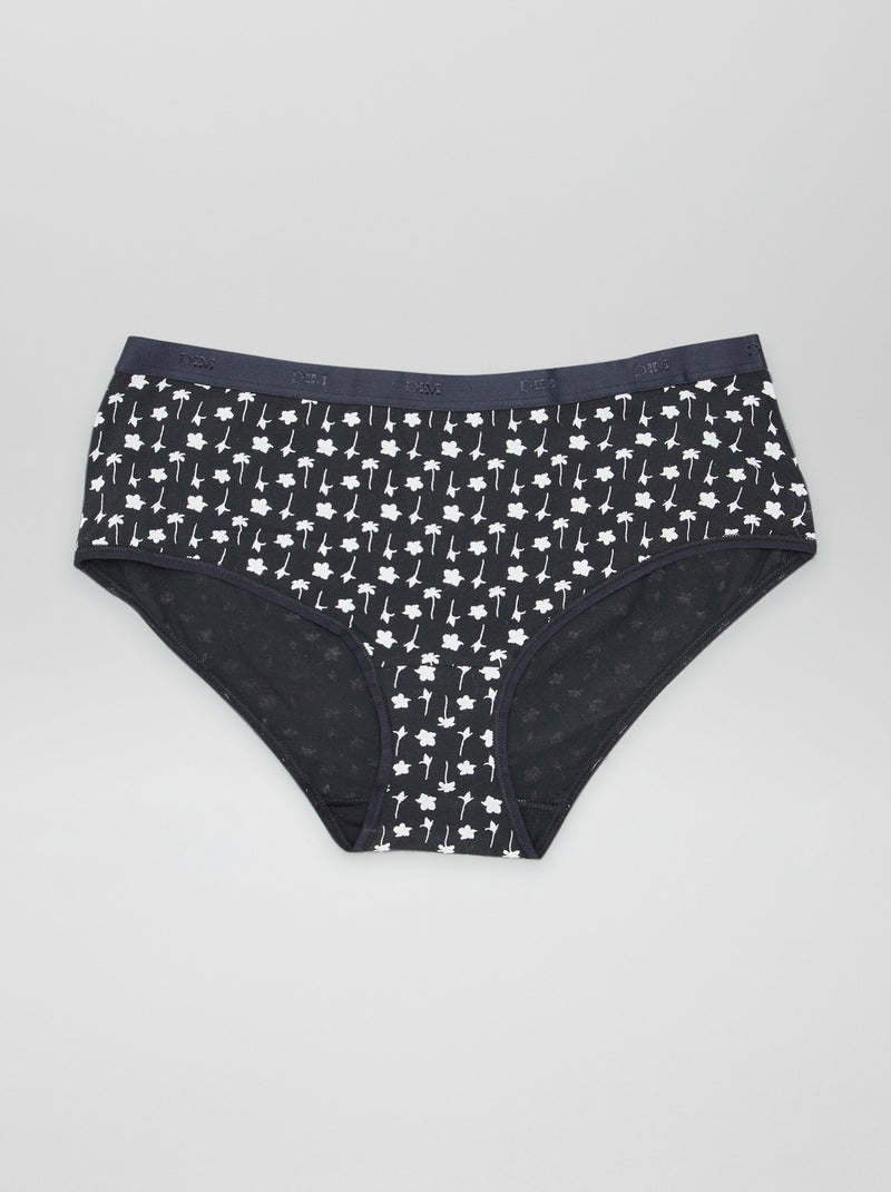 Set di 5 culotte 'DIM' NERO - Kiabi