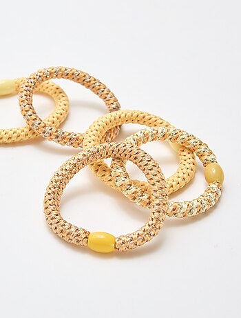 Set di 5 elastici colorati