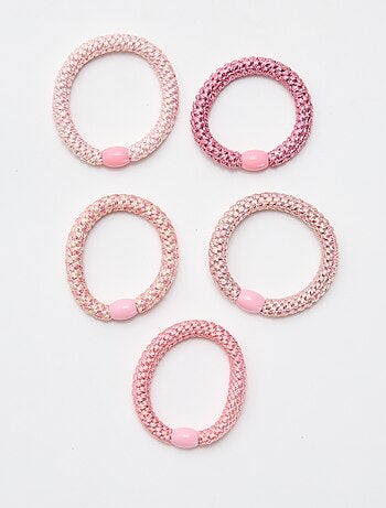 Set di 5 elastici colorati