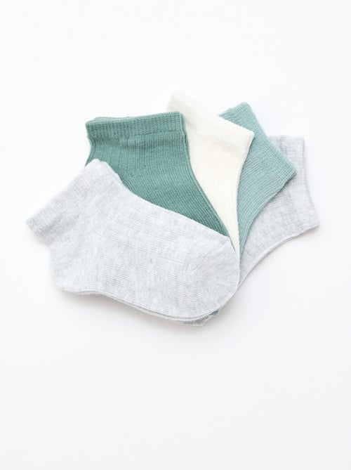 Set di 5 paia di calzini a costine - Kiabi