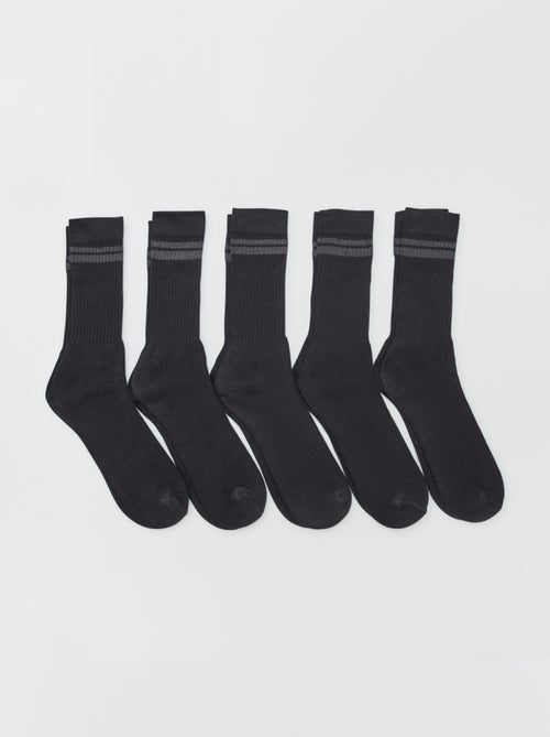 Set di 5 paia di calzini a gamba lunga - Kiabi