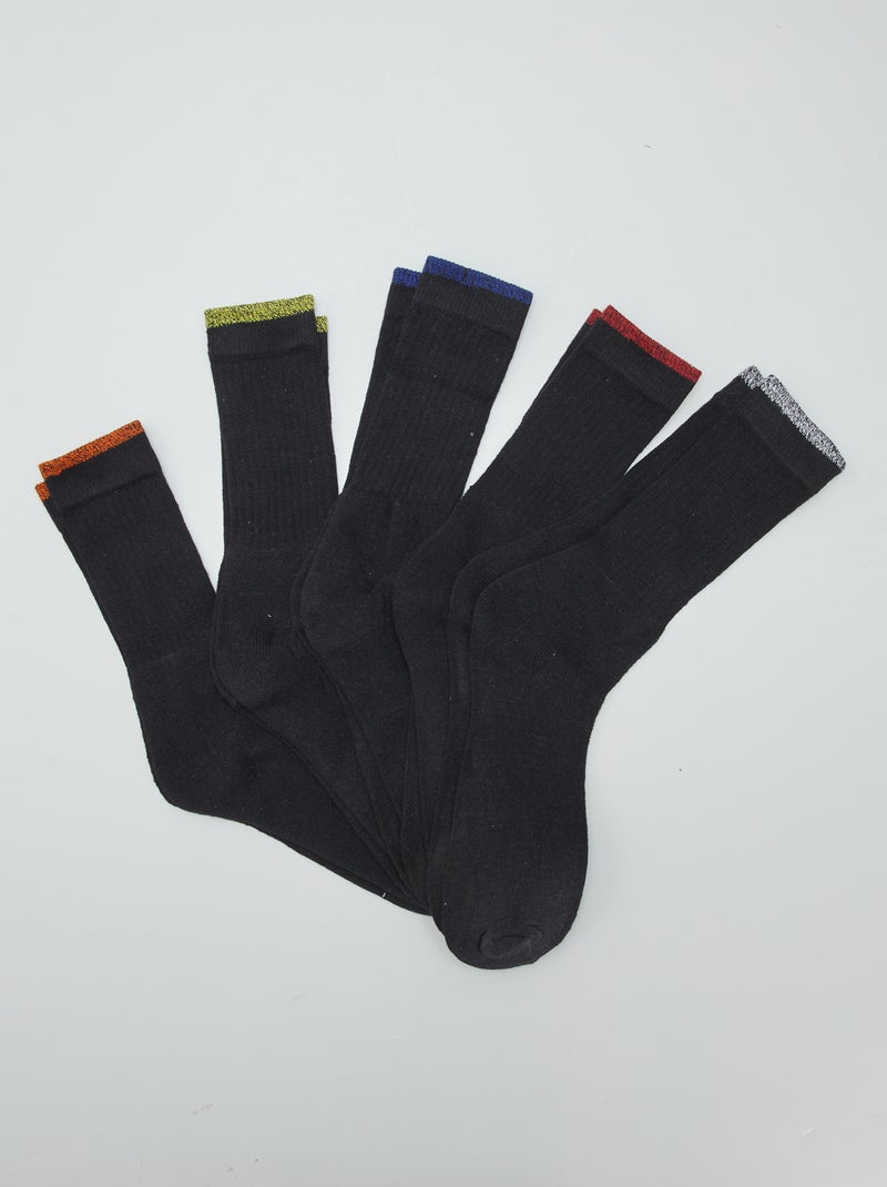 Set di 5 paia di calzini BLU - Kiabi