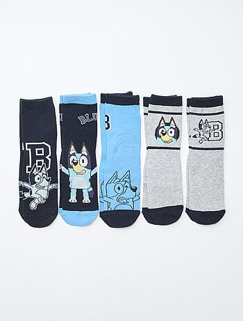 Set di 5 paia di calzini 'Bluey' a gambaletto