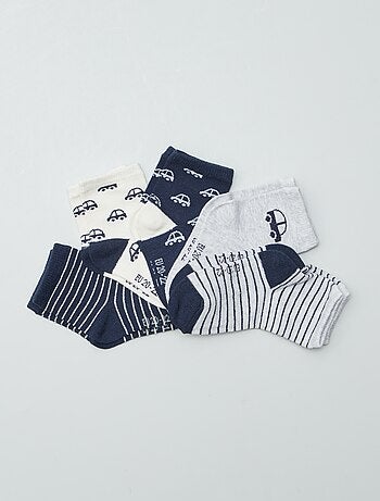 Set di 5 paia di calzini in tessuto stretch