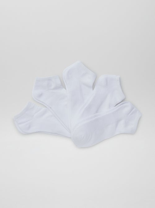 Set di 5 paia di calzini invisibili - Kiabi