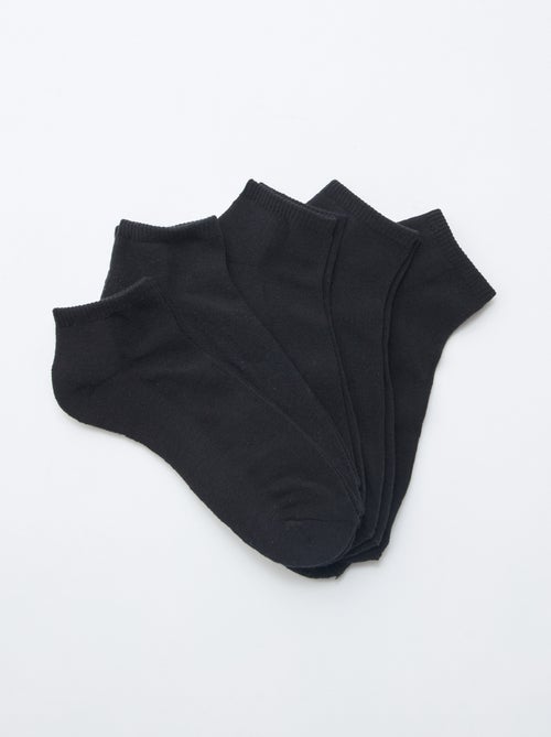 Set di 5 paia di calzini invisibili - Kiabi