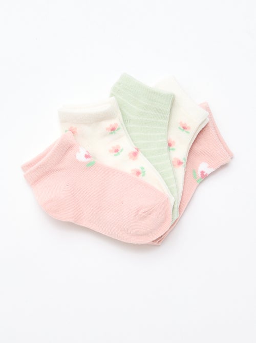 Set di 5 paia di calzini invisibili - Kiabi