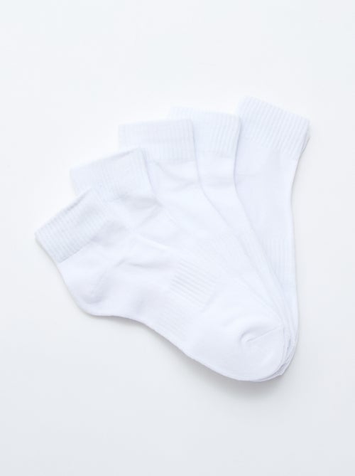 Set di 5 paia di calzini sportivi corti - Kiabi