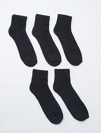 Set di 5 paia di calzini sportivi corti