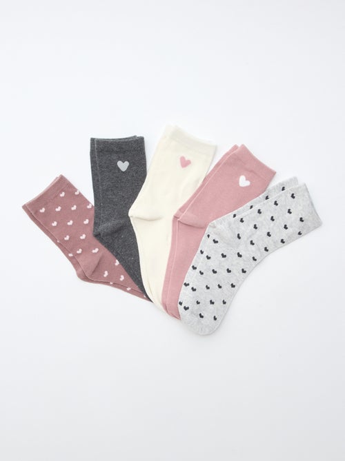Set di 5 paia di calzini - Kiabi