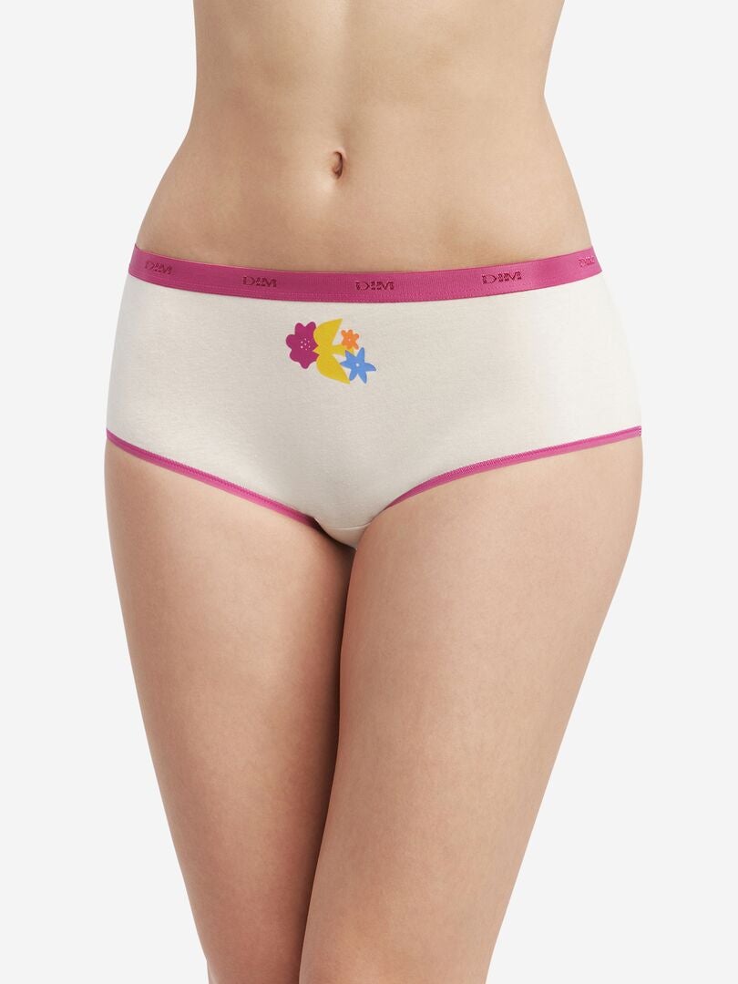Set di 5 paia di culotte 'Dim' ARV. BIANCO - Kiabi