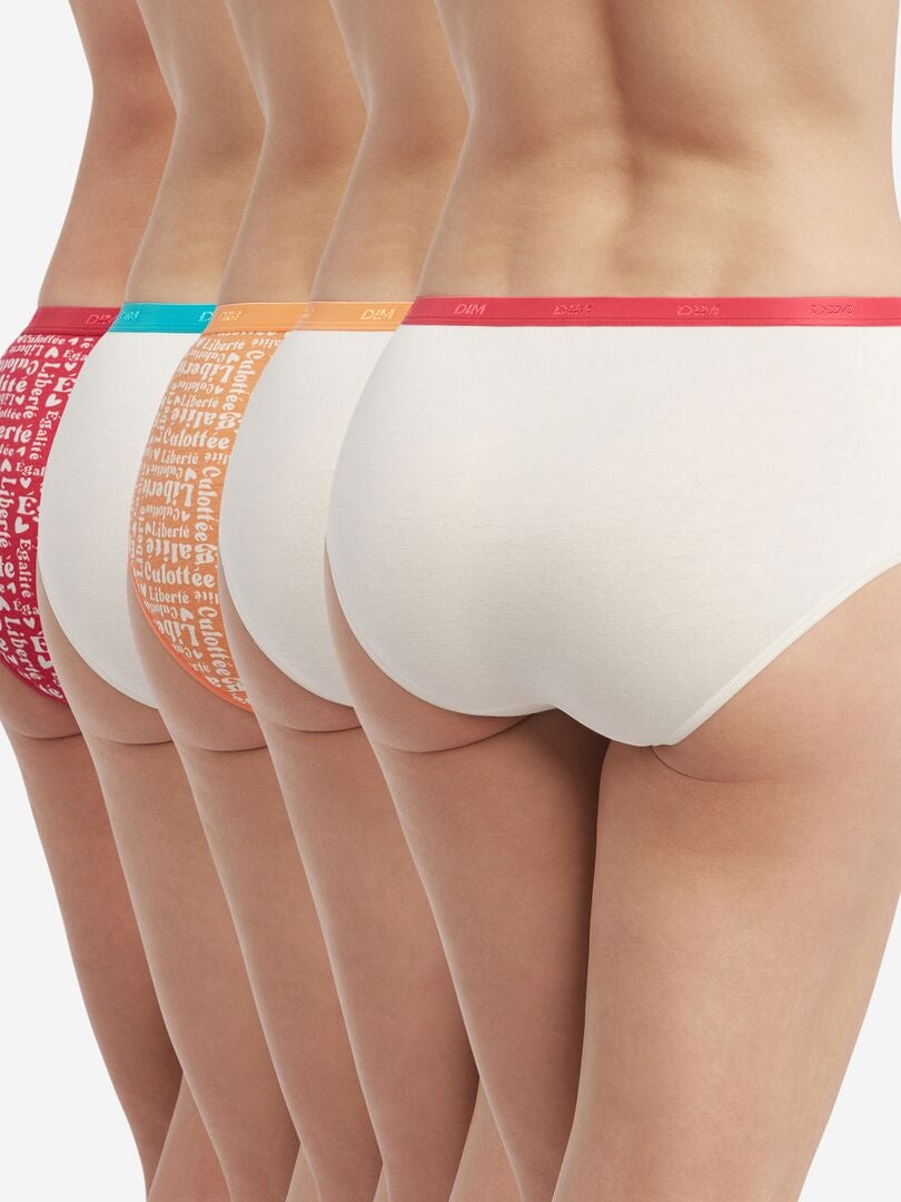 Set di 5 paia di culotte 'Dim' BLC/O ARW - Kiabi