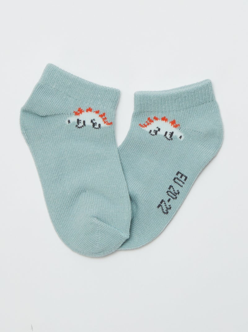 Set di 5 paia di fantasmini VERDE - Kiabi