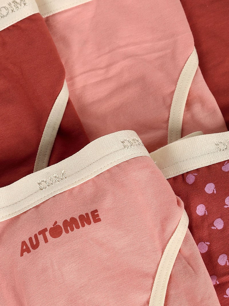 Set di 5 paia di slip 'Dim' ROSA - Kiabi