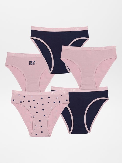 Set di 5 paia di slip 'Dim' - Kiabi