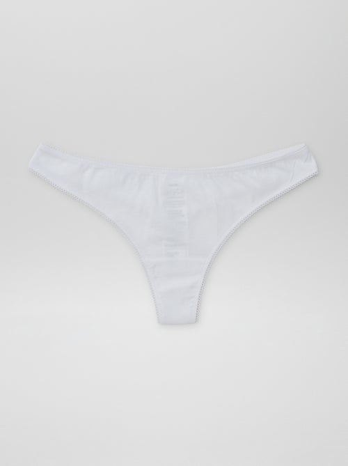 Set di 5 perizomi - Kiabi