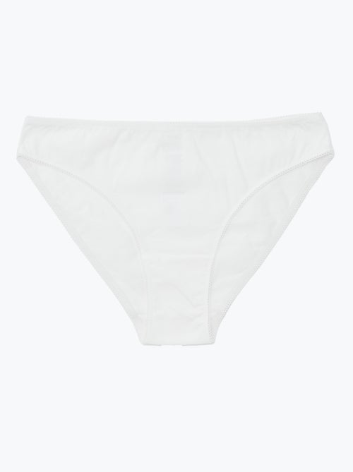 Set di 5 slip - a tinta unita e stampati - Kiabi