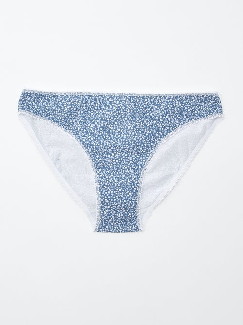 Set di 5 slip - tinta unita e stampati - Kiabi Set di 5 slip - tinta unita e stampati - Kiabi