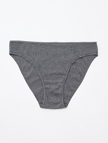 Set di 5 slip a costine