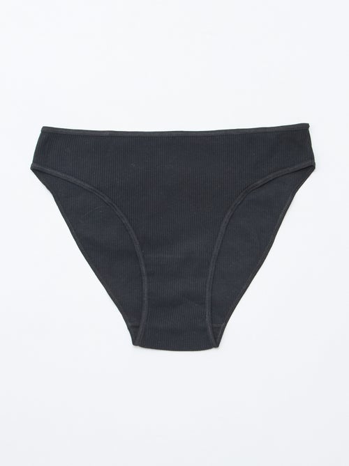 Set di 5 slip a costine - Kiabi Set di 5 slip a costine - Kiabi