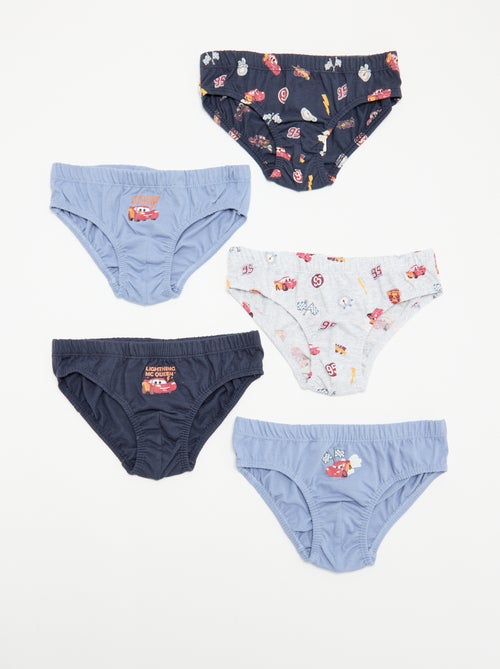 Set di 5 slip "Cars" - Kiabi