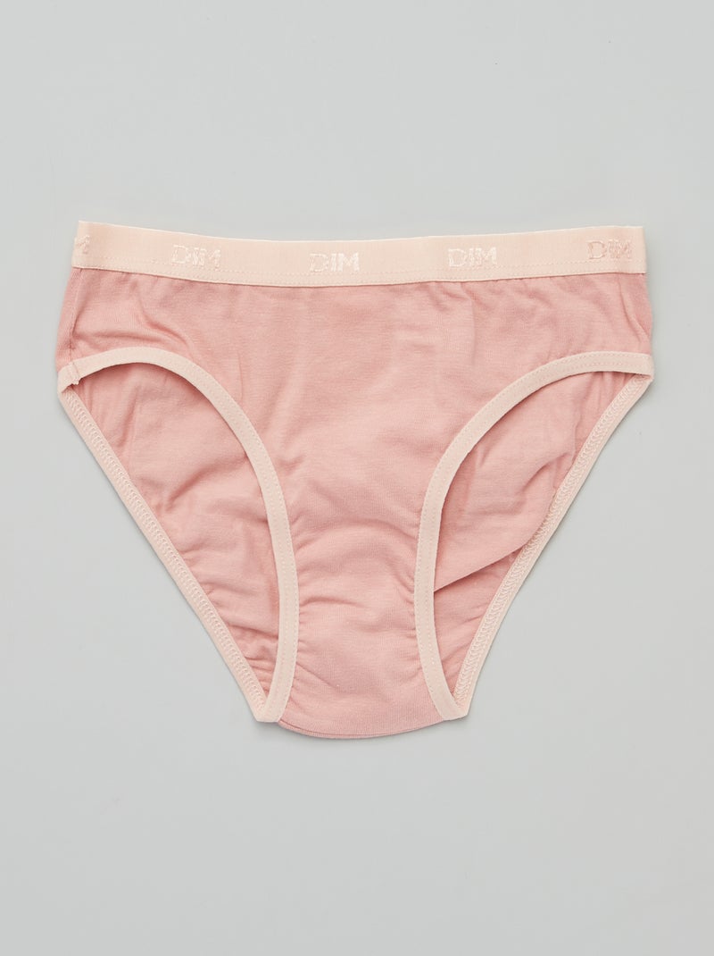 Set di 5 slip 'Les Pockets' di 'DIM' BEIGE - Kiabi