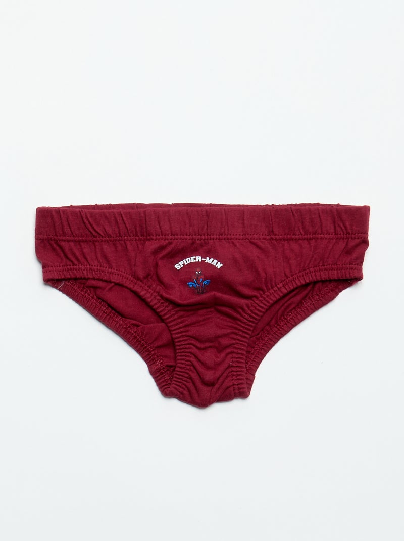 Set di 5 slip 'Spiderman' Blu - Kiabi