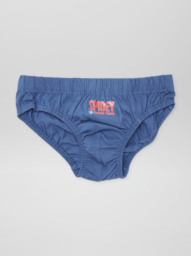 Set di 5 slip 'Spidey' BLU - Kiabi