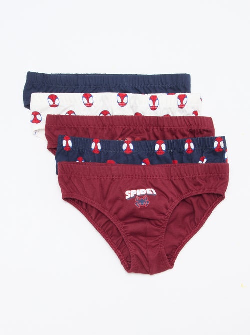 Set di 5 slip 'Spidey' - Kiabi