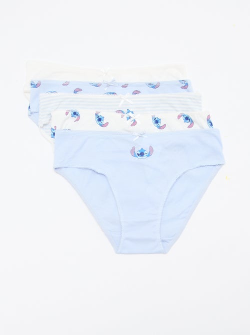 Set di 5 slip 'Stitch' - Kiabi