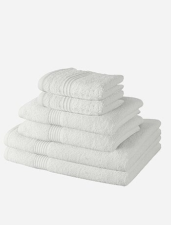 Set di asciugamani 30 x 50 cm - TERRACOTTA - Kiabi - 4.00€