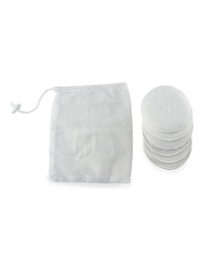 Set di 6 assorbenti per l’allattamento lavabili Thermobaby in cotone Bianco - Kiabi
