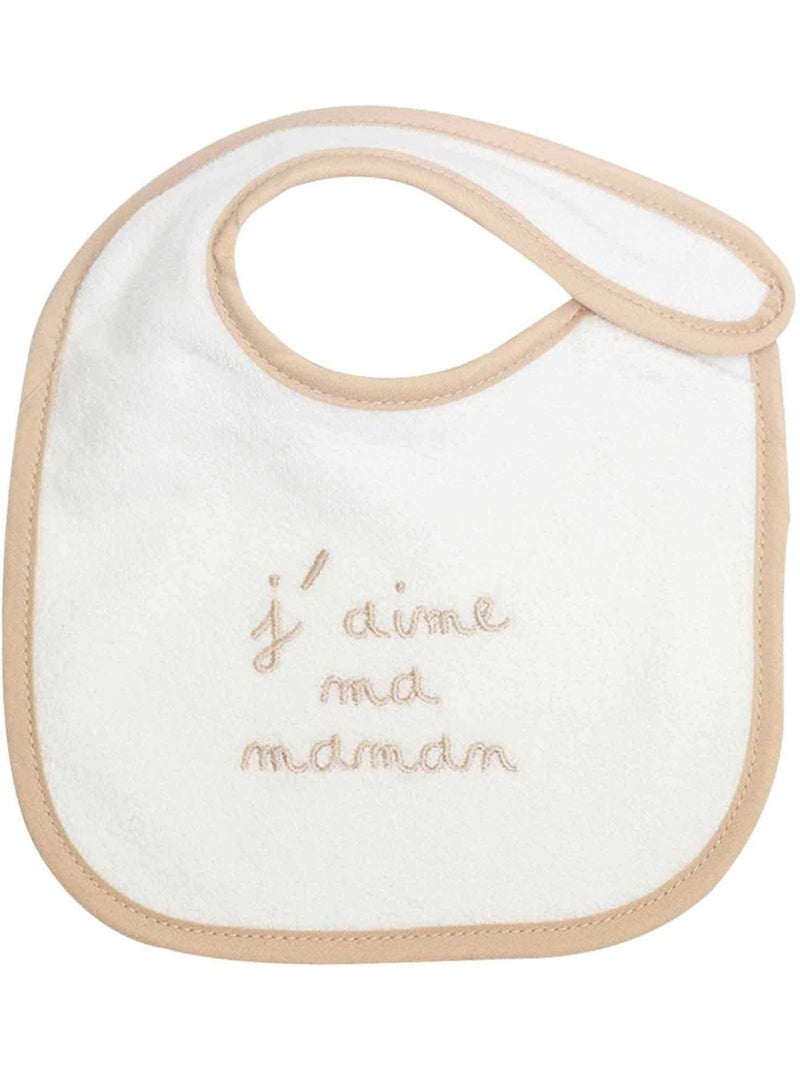 Set di 6 bavaglini neonato Beige - Kiabi