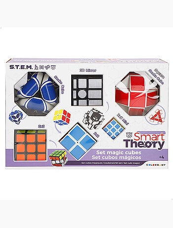 Set di 6 cubi magici smart theory