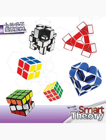 Set di 6 cubi magici smart theory