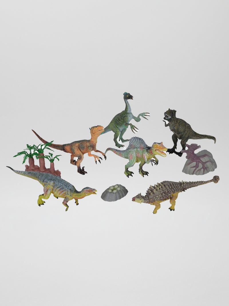 set di 6 dinosauri - giocattoli BEIGE - Kiabi