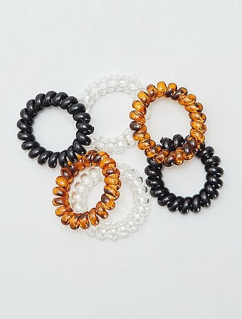 Set di 6 elastici attorcigliati