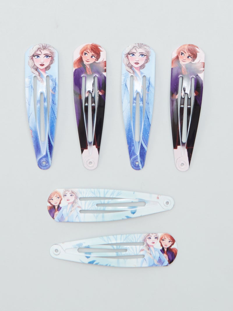 Set di 6 fermagli per capelli 'Frozen' ROSA - Kiabi