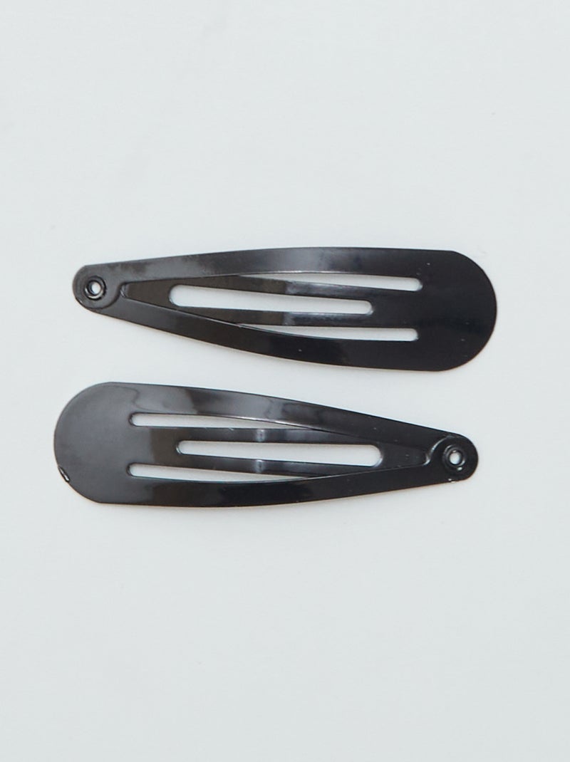 Set di 6 fermagli per capelli Nero - Kiabi