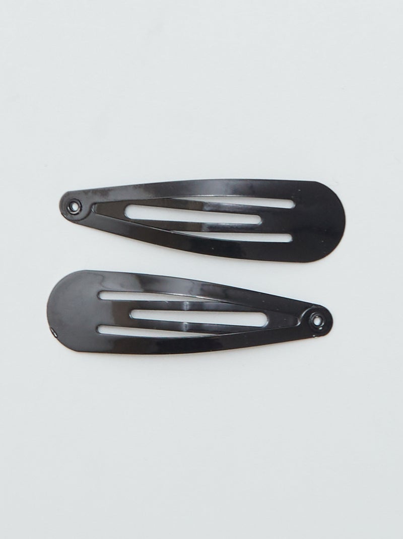 Set di 6 fermagli per capelli Nero - Kiabi