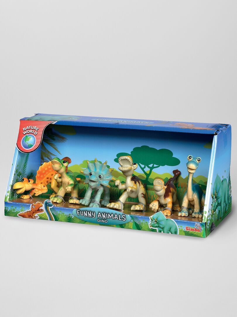 Set di 6 figurine dinosauri 'Simba' multicolore - Kiabi