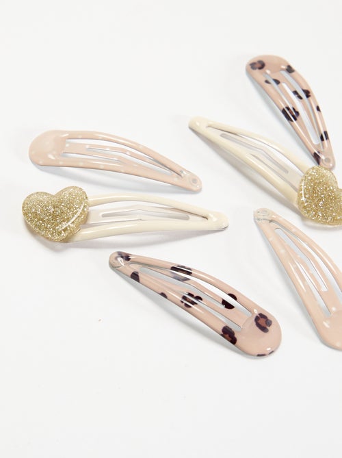 Set di 6 mollette clic clac - Kiabi