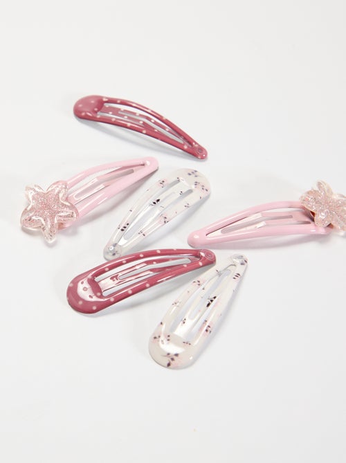 Set di 6 mollette clic clac - Kiabi